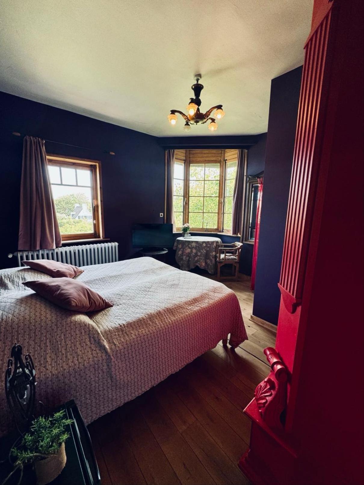 Ruime Slaapkamers Met Badkamers In Belle Epoquevilla- Concessiewijk Де-Хаан Экстерьер фото